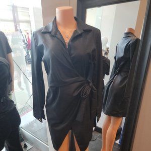 Vegan Leather Dress